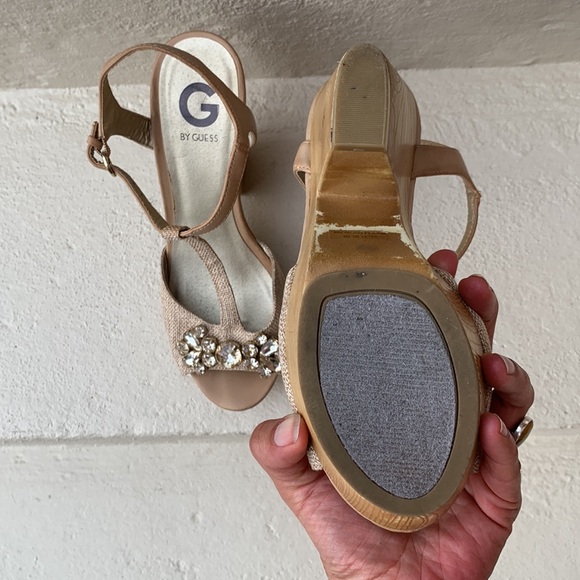 G by Guess Jeweled Platform 8.5 - Picture 6 of 6